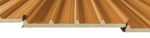 Pannello grecato per copertura tetto autoportante coibentato in fibra minerale MW - Vai alla scheda